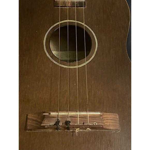 Vintage 1950s Weiss Del Canto Baritone Ukulele Model‎ B.U. 150 Mahogany - Picture 3 of 12
